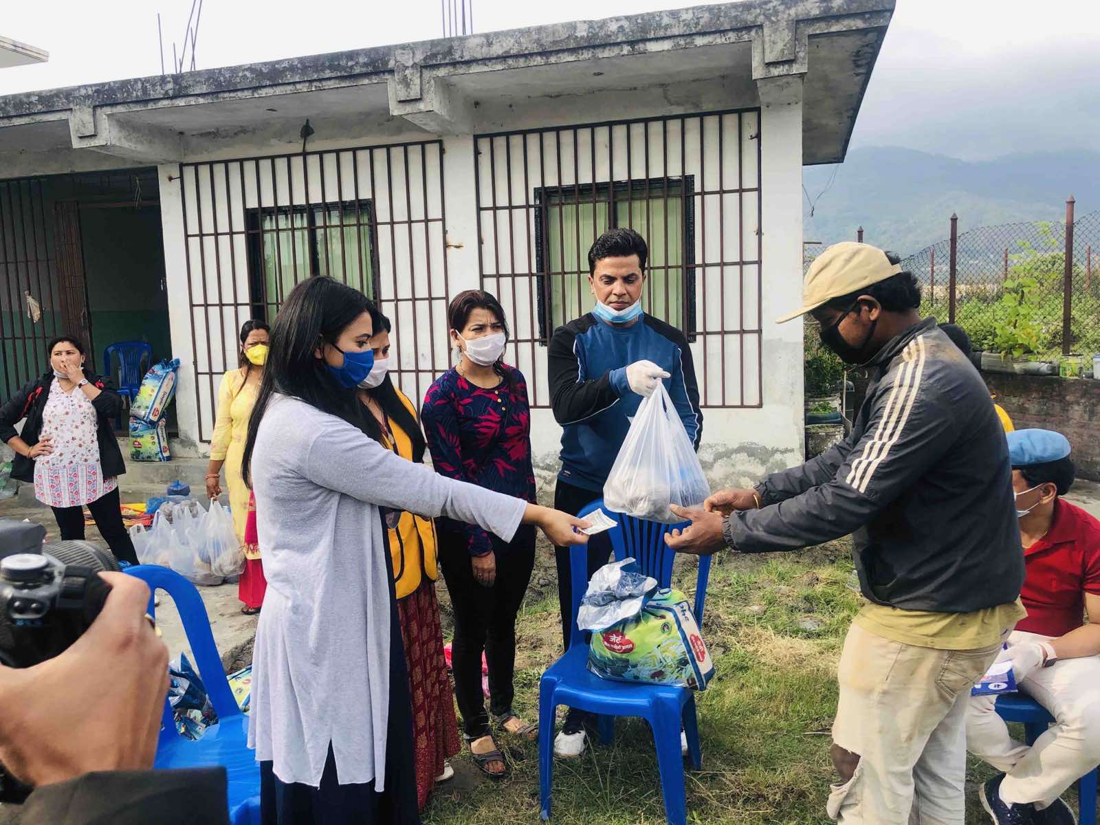 Covid-19 relief distribution